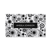 Cenário de pontos preto e branco