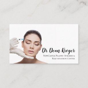 Cartão De Visita Centro de Cirurgia Plástica Moderna & Rejuvenescim