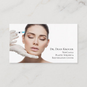 Cartão De Visita Centro Moderno de Cirurgia Plástica & Rejuvenescim