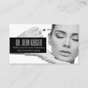 Cartão De Visita Centro Moderno de Cirurgia Plástica & Rejuvenescim