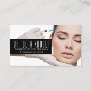 Cartão De Visita Centro Moderno de Cirurgia Plástica & Rejuvenescim