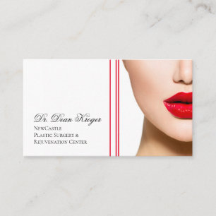 Cartão De Visita Centro Moderno de Cirurgia Plástica & Rejuvenescim