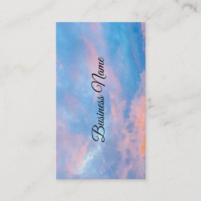 Cartão De Visita Céu (Frente)