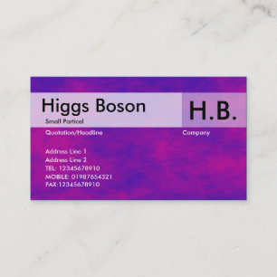 Cartão De Visita Céu alienígena - 2