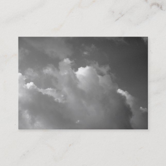 Cartão De Visita Céu da Noite (Frente)