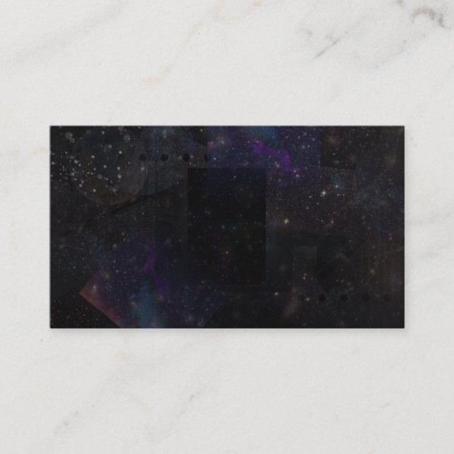 Cartão De Visita Céu Negro (Frente)