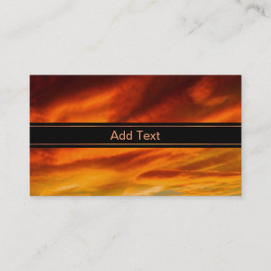 Cartão De Visita Céu Pintado