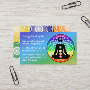 Cartão De Visita Chakra Yoga