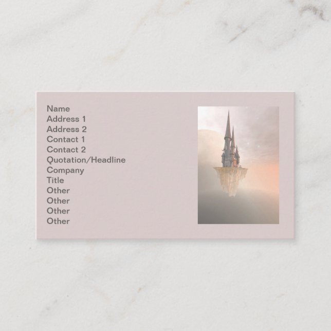 Cartão De Visita Chandra (Frente)