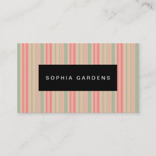 Cartão De Visita Chapa De Nome - Stripes 310515 (5)