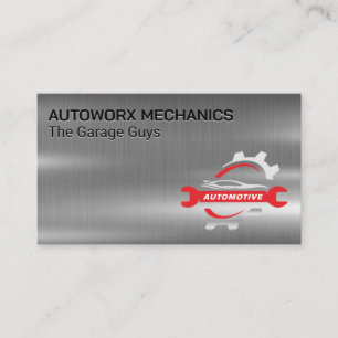 Cartão De Visita chave mecânica   Logotipo para automóveis
