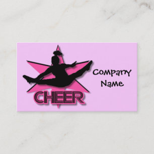 Cartão De Visita Cheerleader
