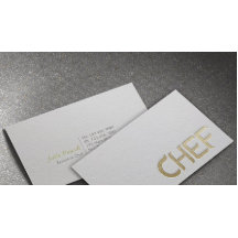 Chef de Cozinha Moderno Minimalista com Texto Rele