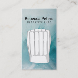 Cartão De Visita Chef Executivo   Chapéus de chef