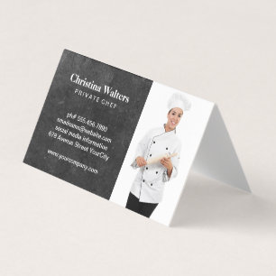 Cartão De Visita Chef   Gestor de Restaurantes   Catering