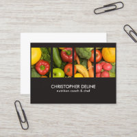 Chef Nutricionista de Fotografia de Vegetais Elega