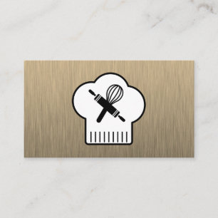 Cartão De Visita Chefs Que Rolam Pin Whisk