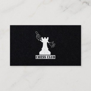 Cartão De Visita Chess Club