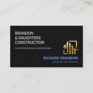 Cartão De Visita Chic Black Wire Mesh Women Contratado Handyman