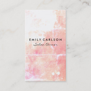 Cartão De Visita Chic Grunge