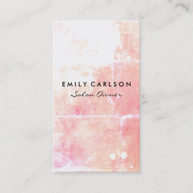 Cartão De Visita Chic Grunge (Frente)