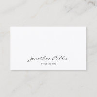 Chic Moderno Elegante de Script Livre Profissional