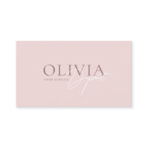 Chique Minimalista Moderna Elegante Rosa Bege