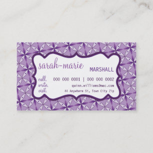 CARTÃO DE VISITA:: chique ocasional 6 litros