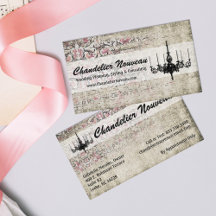 Chique Victoriano Chandelier Vintage Damask