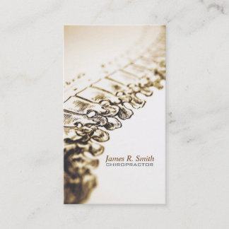 Cartão De Visita Chiropractic, Chiropractor, Clínica de Saúde