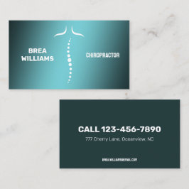 Cartão De Visita 🧘 Chiropractor