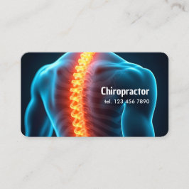 Cartão De Visita Chiropractor