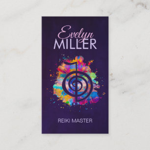 Cartão De Visita Cho ku Rei em pano colorido