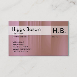 Cartão De Visita Chocolate de Morango