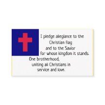 Christian Flag Pledge