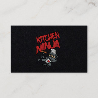 Cartão De Visita CHURRASCO Cozinhar Kitchen Ninja