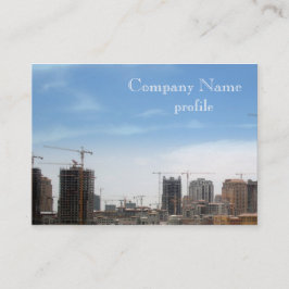 Cartão De Visita Cidade em andamento