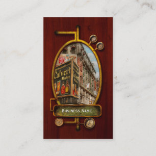 Cartão De Visita Cidade - NY - Tastee's e Macy's 1942