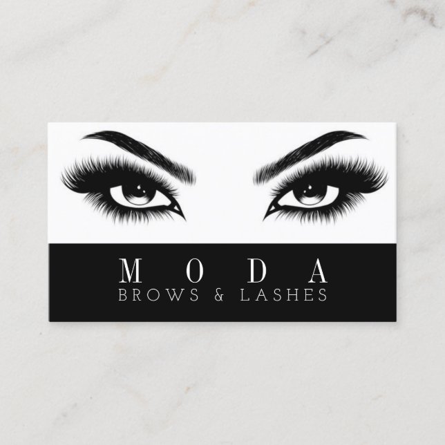 Cartão De Visita Cílios, Sobrancelhas, Microblading, (Frente)