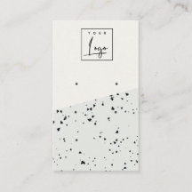 Cinza de Textura Negra Terrazzo Textura 3 Estreita