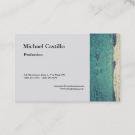 Cartão De Visita Cinza minimalista profissional moderno