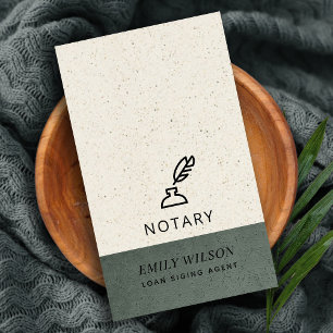 CARTÃO DE VISITA CINZAS CERAMIC VIDUALIZADAS COM METIA NIB NOTARY
