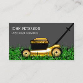 Cartão De Visita Cinzas de serviços de corte de erva para jardinage