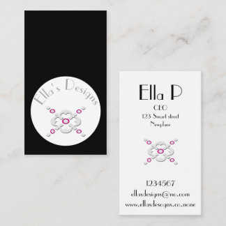 Cartão de visita cinzento do design simples