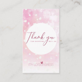 CARTÃO DE VISITA CIRCULAR DE ESTRELA DE ÁGUA DE PINCO NEGRO OBRIGAD