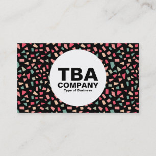 Cartão De Visita Círculo - Ângulos - Cores 01