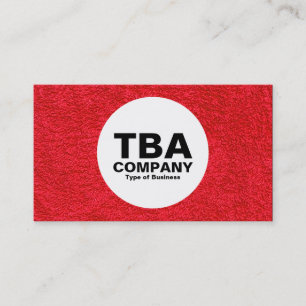 Cartão De Visita Círculo - Carpete 01