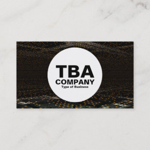 Cartão De Visita Círculo - Cidade de Scifi