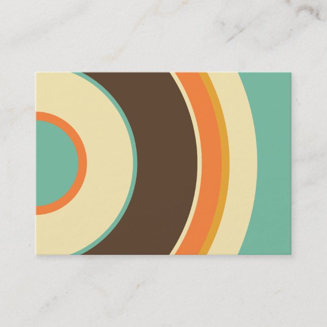 Cartão De Visita Círculo Colorido 02 (Frente)