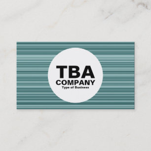 Cartão De Visita Círculo - Linhas